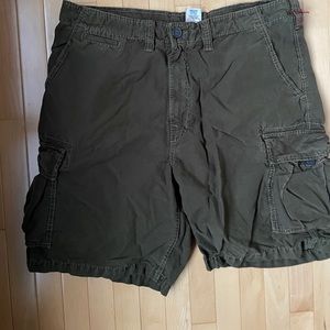 True Religion Cargo Short Extreme Army Green Sz 38
